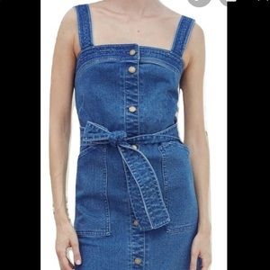 Apiece Apart Arta Denim Tank Dress